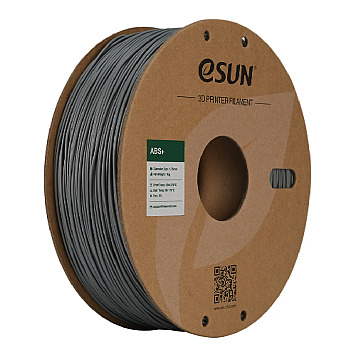 ABS Plus Filament (пластик) для 3D принтера Esun 1кг, 1.75мм, серебряный (ABS+175S1)