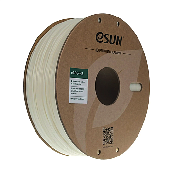 eABS+HS Filament (пластик) для 3D принтера Esun 1кг, 1.75мм, натуральный (eABS+HS-175N1)