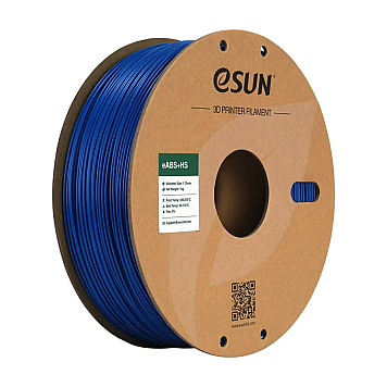 eABS+HS Filament (пластик) для 3D принтера Esun 1кг, 1.75мм, синий (eABS+HS-175U1)