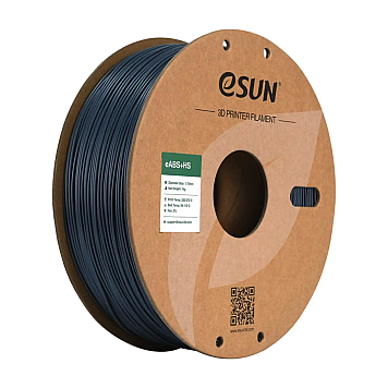 eABS+HS Filament (пластик) для 3D принтера Esun 1кг, 1.75мм, серый (eABS+HS-175H1)