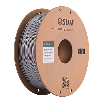 ePETG+HS Filament (пластик) для 3D принтера Esun 1кг, 1.75мм, серебристый (ePETG+HS-175SS1)
