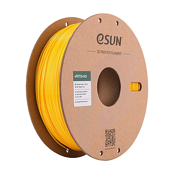 ePETG+HS Filament (пластик) для 3D принтера Esun 1кг, 1.75мм, желтый (ePETG+HS-175SY1)