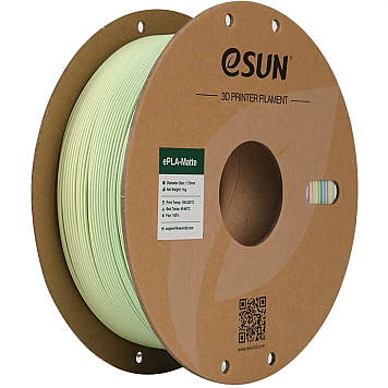 ePLA-Matte Filament (пластик) для 3D принтера Esun 1кг, 1.75мм, радужный (EPLA-MATTE-P175RBA1)