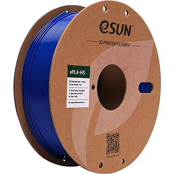 ePLA Plus HS Filament (пластик) для 3D принтера Esun 1кг, 1.75мм, синий (EPLA+HS-P175U1)