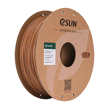 ePLA Plus HS Filament (пластик) для 3D принтера Esun 1кг, 1.75мм, светло коричневый (EPLA+HS-P175LC1)