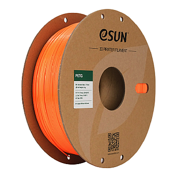 PETG Filament (пластик) для 3D принтера Esun 1кг, 1.75мм, оранжевый (PETG175SO1)