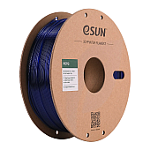 PETG Filament (пластик) для 3D принтера Esun 1кг, 1.75мм, прозрачный синий (PETG175U1)