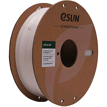PLA Plus Filament (пластик) для 3D принтера Esun 2x1кг, 1.75мм, белый и белый (PLA+P175CW1*2)