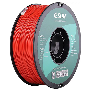 Пластик eSUN ABS Plus Красный Ø2,85мм Вес:1кг
