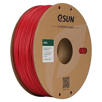 Пластик eSUN ABS Plus Огненно-красный Ø1,75мм Вес:1кг