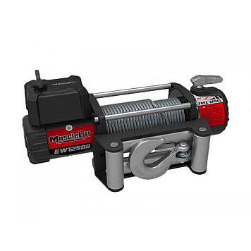 Лебедка автомобильная T-Max EW- 12500 12 В/5,670т MUSCLELIFT