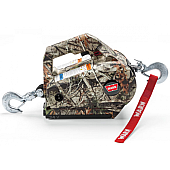 Аккумуляторная лебедка WARN PullzAll Camo 454 кг 24 В переносная