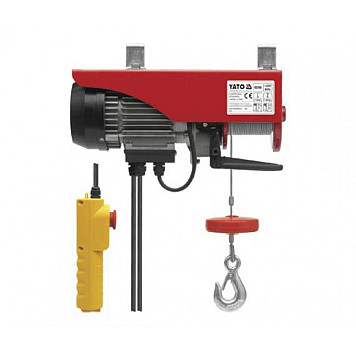 Тельфер электрический Yato 125/250 кг 220В 