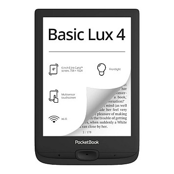 Электронная книга PocketBook 618, Ink Black