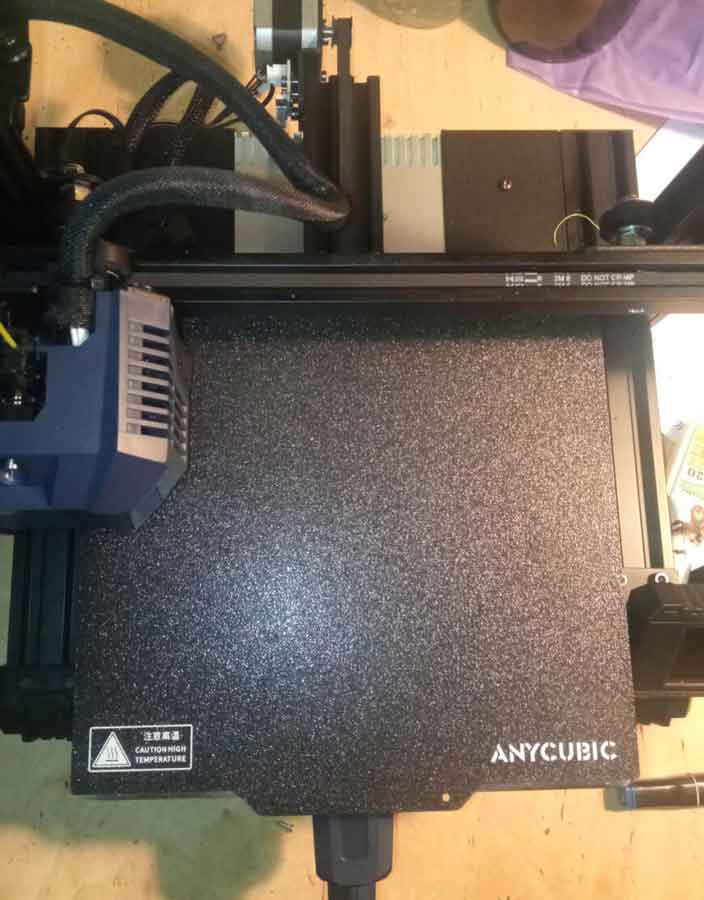 Вид сверху на 3д принтер Anycubic Kobra Neo купить в Украине Киеве