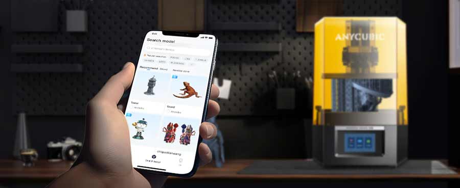 Крутое приложение для управления 3д принтером Anycubic Photon M5 купить в Украине Киеве