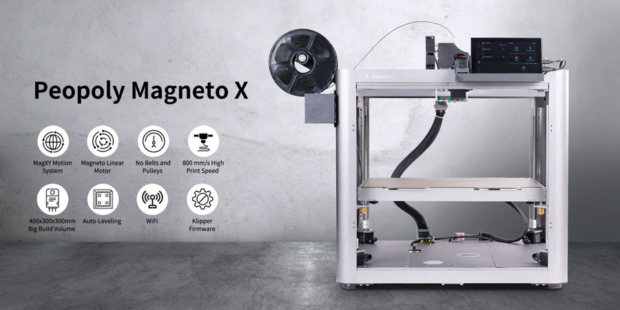 3D принтер Peopoly Magneto X — подробный обзор серии статей блога tucans.com.ua