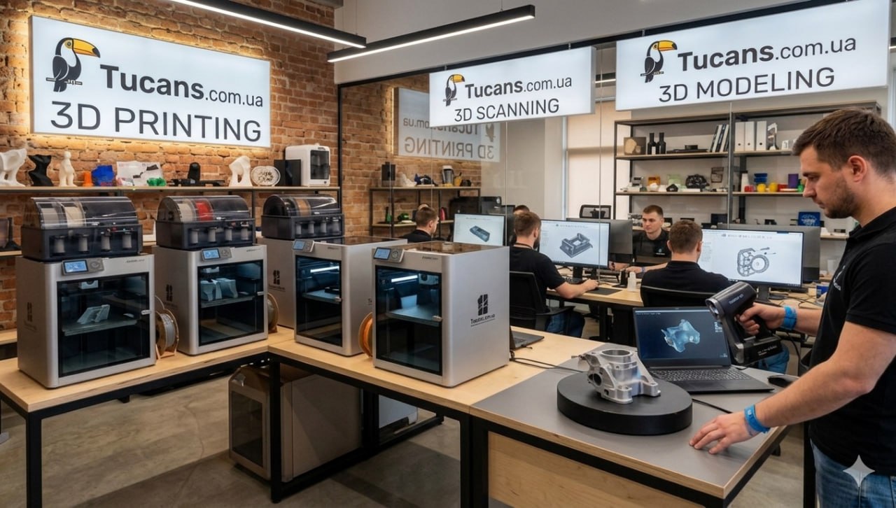 3D-сканирование, 3D-моделирование и 3D-печать для создания цифровых и физических моделей