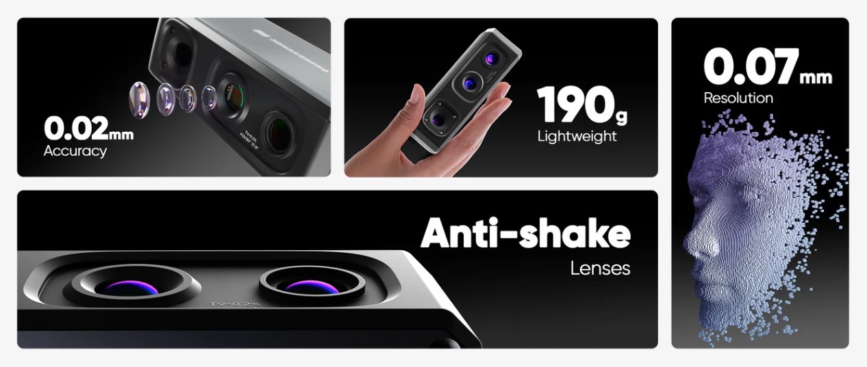 Основные характеристики 3D сканер 3DMAKERPRO Seal Lite купить в Украине Киеве