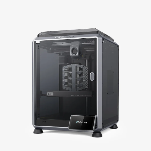Creality K1C – это высокоскоростной FDM/FFF 3D-принтер с закрытым корпусом и встроенной камерой с искусственным интеллектом.