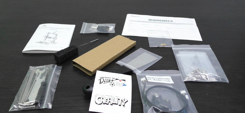 Комплектация 3д принтера Creality Ender 3 S1