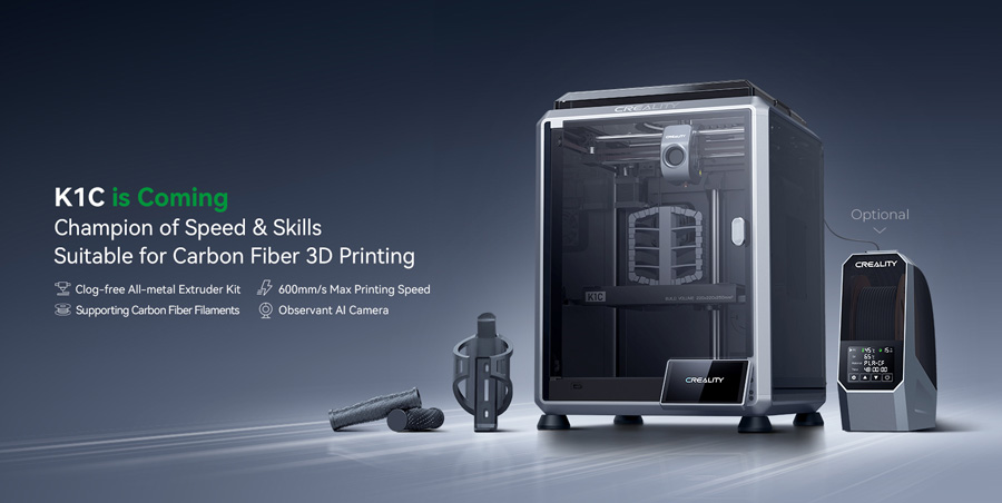 Купить 3D принтер Creality K1C в Украине Киеве