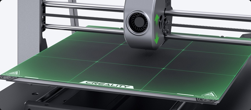 Creality Ender-3 V3 Plus дополнен автоматической системой калибровки В Ender-3 V3 Plus доступна «бесшумная» печать, когда уровень шума падает ниже 55 дБ