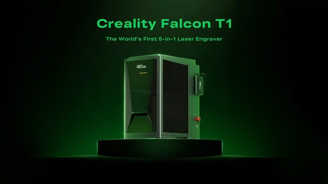Профессиональный волоконный лазерный гравер Creality Falcon T1 Fiber 20W спроектирован для высокоскоростной прецизионной маркировки, глубокой гравировки и финишной обработки сверхтвердых материалов. В основе устройства лежит мощный твердотельный излучатель мощностью 20 Вт с рабочей длиной волны 1064 ± 5 нм.