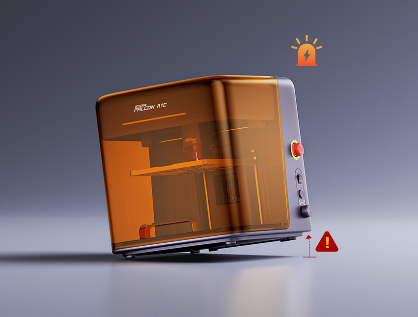 Лазерный гравер Creality Falcon A1C Grey 10W с AI-камерой — современная закрытая система лазерной гравировки, предназначенная для максимально удобной и безопасной работы с бамбуком, деревом, тканью, камнем и т.д. Модель оборудована 10-ваттным диодным лазером с размером луча 0,08×0,20 мм, обеспечивающим четкую прорисовку мелких деталей и аккуратные линии.