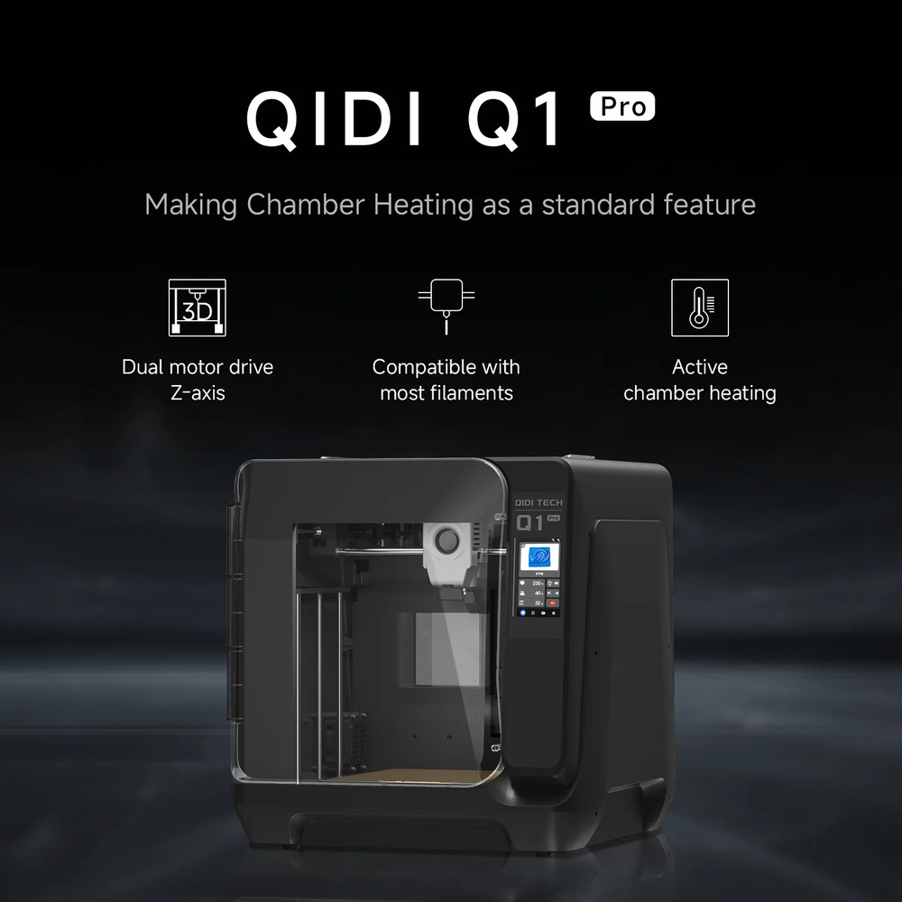 Купить 3D принтер QIDI TECH Q1 Pro — в Украине Киеве цена отзывы